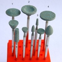 Green Abrasive Points ( Silicon carbide ) - HP